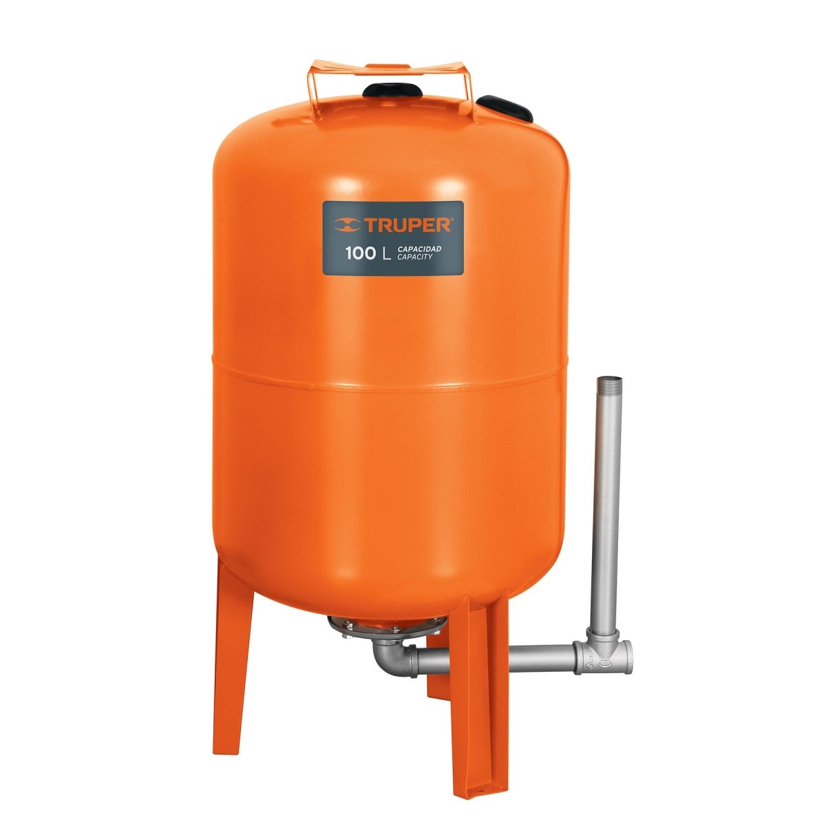 TANQUE PARA BOMBA HIDRONEUMATICA DE 100LTS TRUPER - SUPERMIX