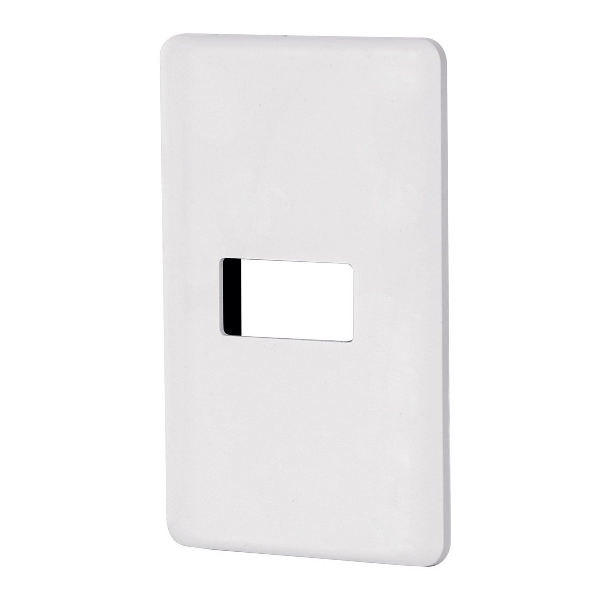 TAPA BLANCA PARA INTERRUPTOR O TOMACORRIENTE SENCILLO VOLTECK BASIC - SUPERMIX