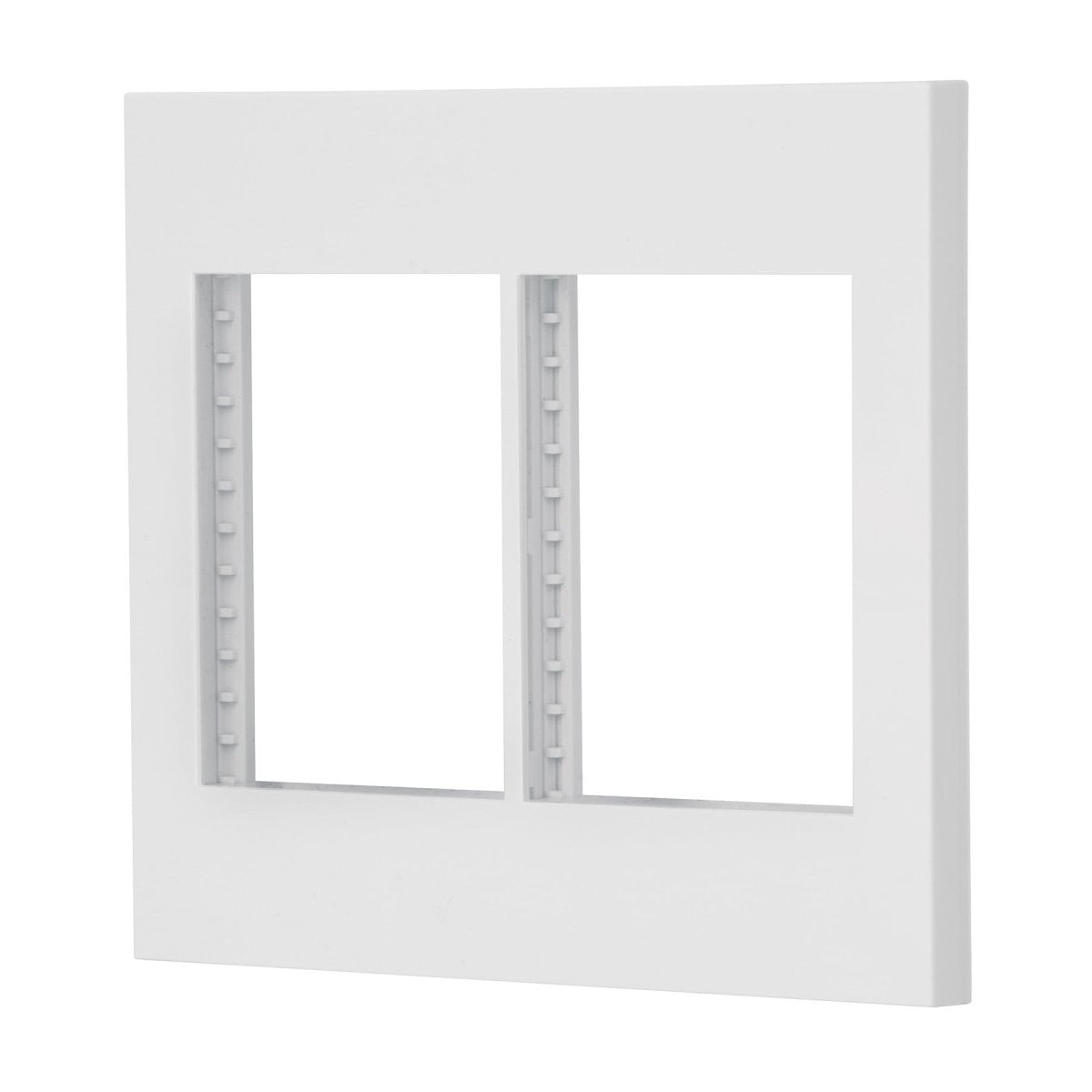 TAPA TRIPLE DE 2 VENTANAS PARA INTERRUPTORES - SUPERMIX