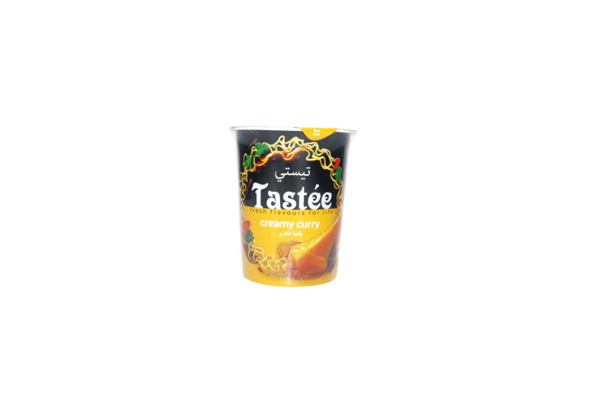 TASTEE SOPA VASO CREAMY CURRY 12/65 GRS - SUPERMIX