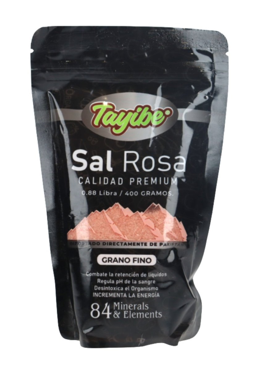 TAYIBE SAL ROSA GRANO FINO 400 GR - SUPERMIX