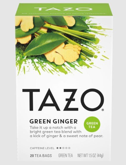 TAZO TEA GREEN GINGER 20 BAG - SUPERMIX