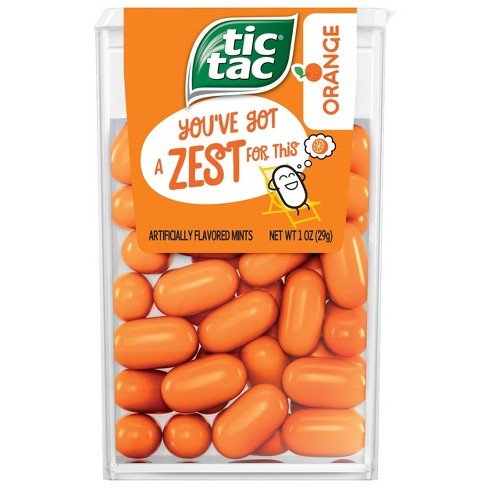 TIC TAC CARAMELO ORANGE 1 OZ - SUPERMIX