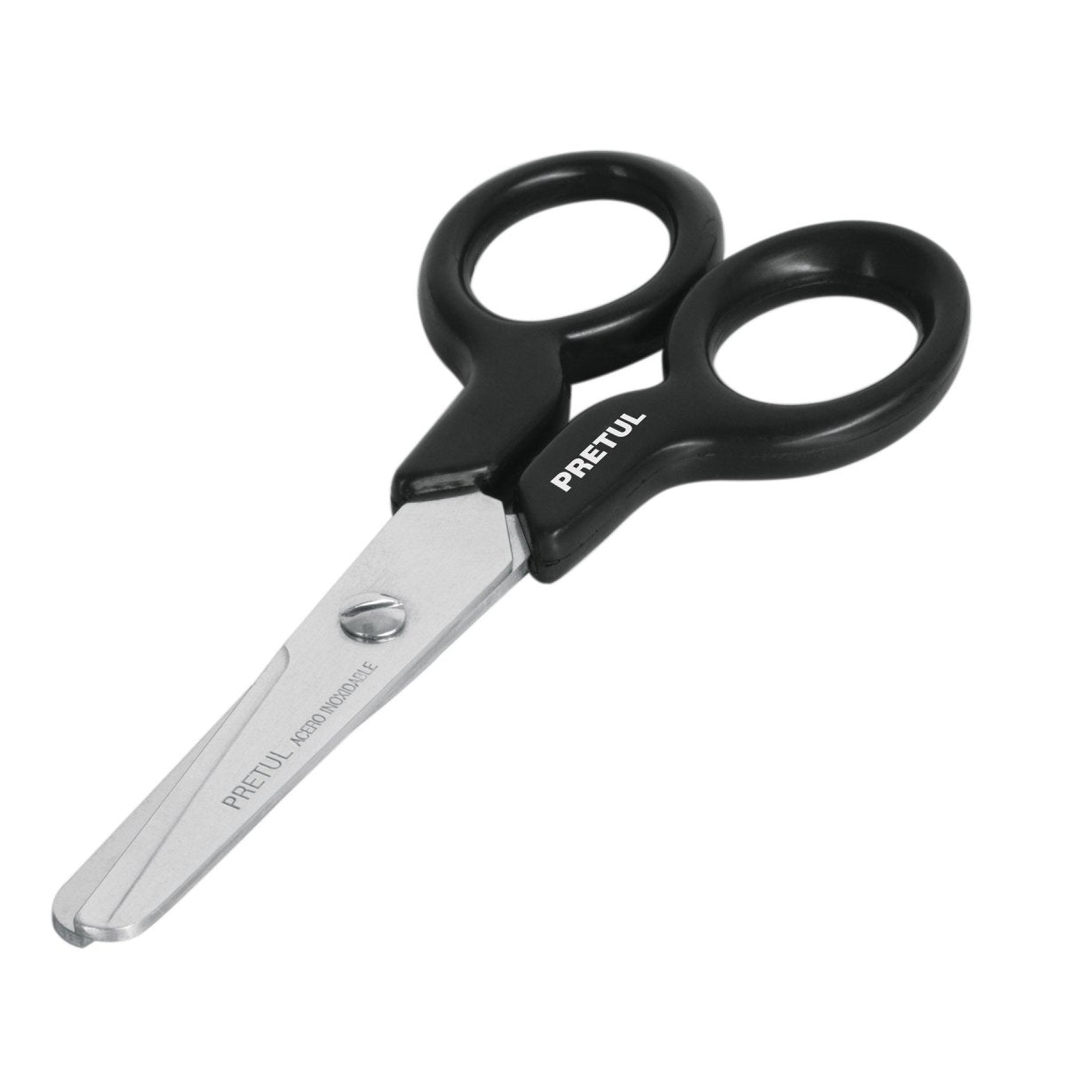 TIJERA ESCOLAR TIES - 4 - 1/2 PRETUL.. - SUPERMIX
