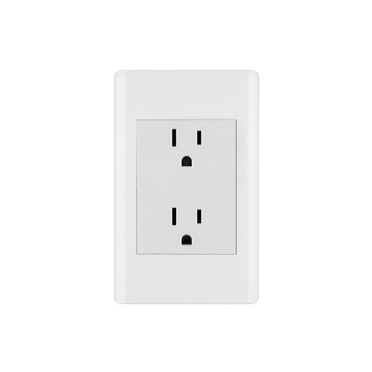 TOMACORRIENTE DOBLE BLANCO LINEA LISBOA VOLTECK - SUPERMIX