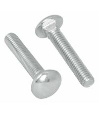 TORNILLO CARRUAJE 3/8" X 2" GALVANIZADO FIERO - SUPERMIX
