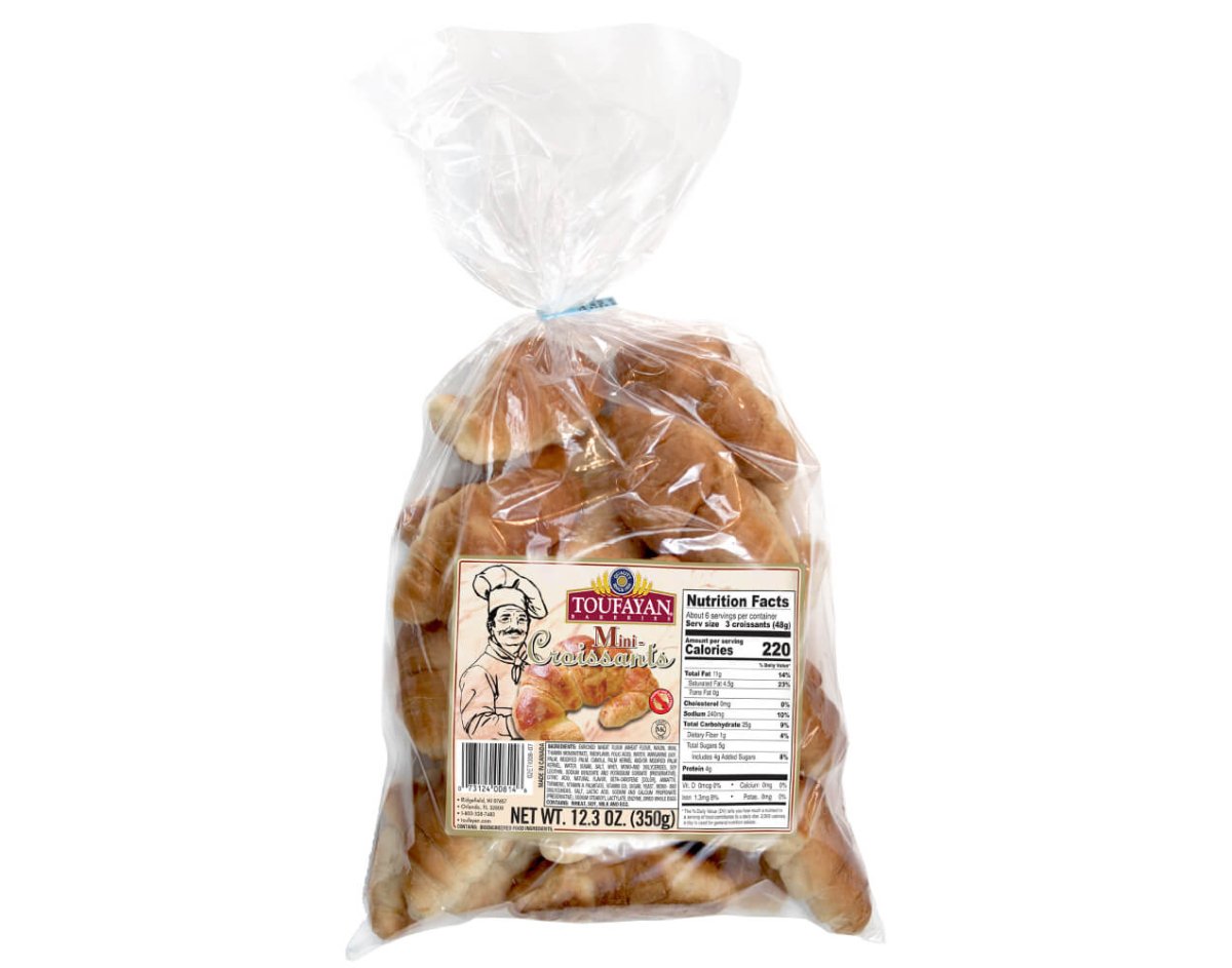 TOUFAYAN MINI CROISSANTS 12.3 OZ - SUPERMIX