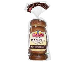 TOUFAYAN WHOLE WHEAT BAGEL 20 OZ - SUPERMIX