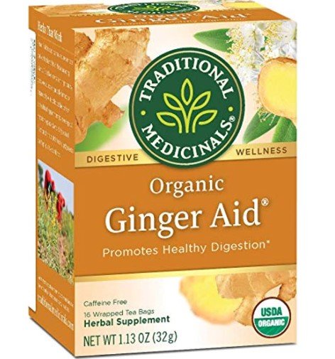 TRADNL HERB TEA OG2 GINGER AID16 BAG - SUPERMIX
