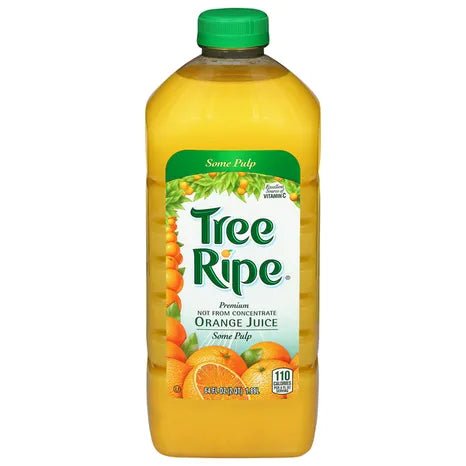 TREE RIPE PREMIUM ORANGE JUICE CON PULPA 64 OZ - SUPERMIX