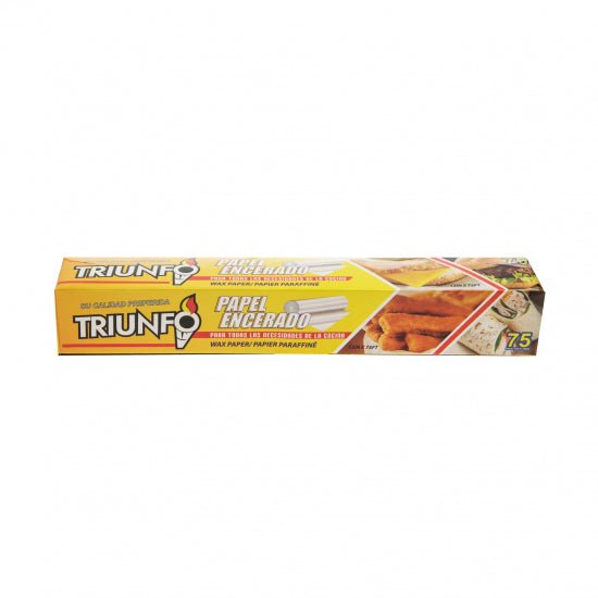 TRIUNFO PAPEL ENCERADO 75 PIES - SUPERMIX