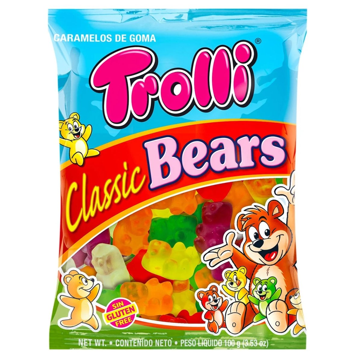 TROLLI CLASSIC BEAR 100 GR - SUPERMIX
