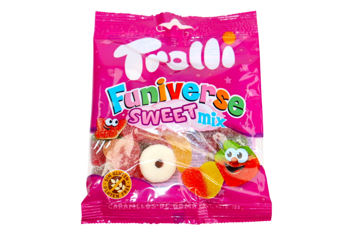 TROLLI FUNIVERSE SWEET MIX 100G - SUPERMIX