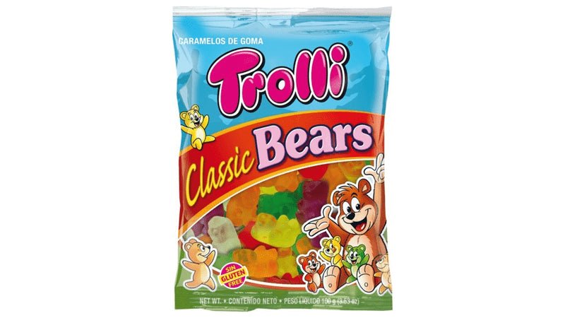 TROLLI GUMMY BEAR BINGS 100 GR - SUPERMIX