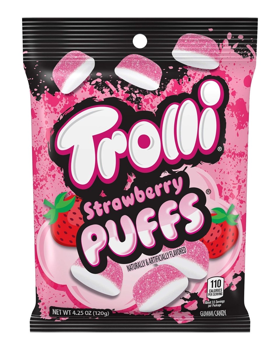 TROLLI STRAWBERRY PUFF 100 GR - SUPERMIX