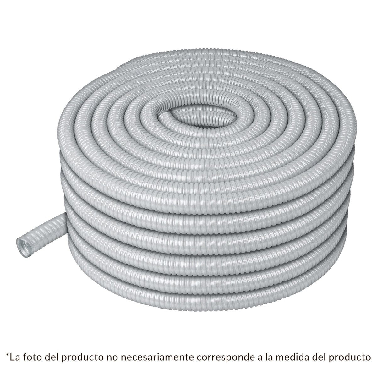 TUBO FLEXIBLE RECUBIERTO DE PVC TFR - 1/2 VOLTECH - SUPERMIX
