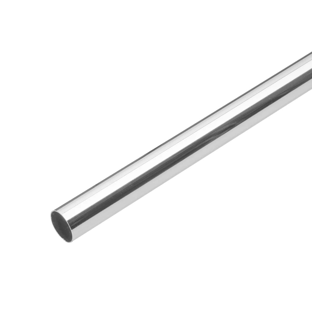 TUBO REDONDO 1"x 1.8M DE ACERO CROMADO, PARA CLOSET - SUPERMIX