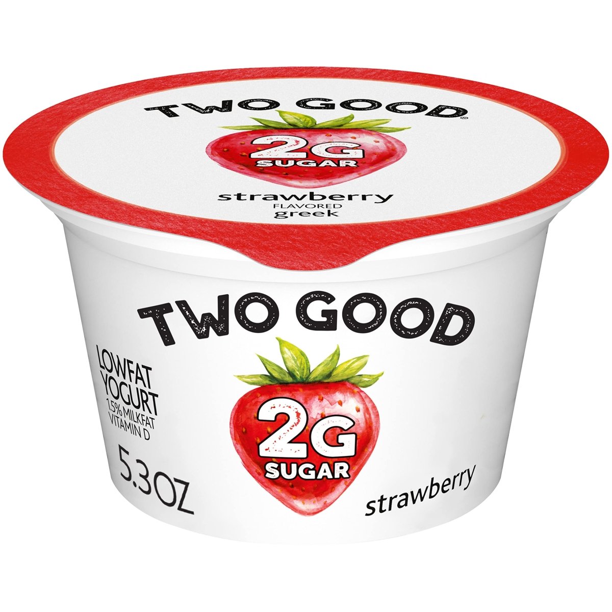 TWO GOOD YOGURT GRIEGO FRESA 5.3 ONZ - SUPERMIX