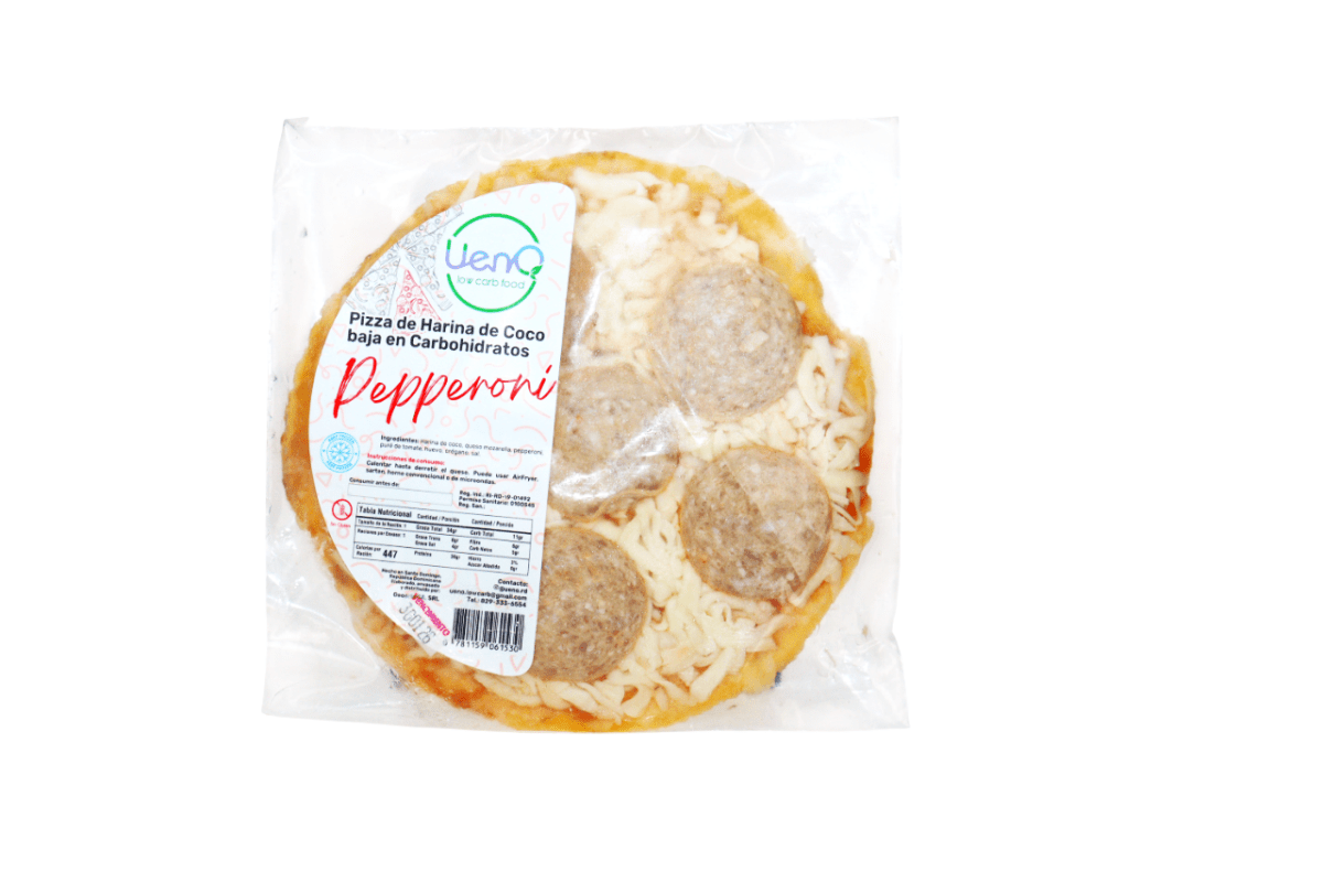 UENO KETO PIZZA CON PEPPERONI - SUPERMIX