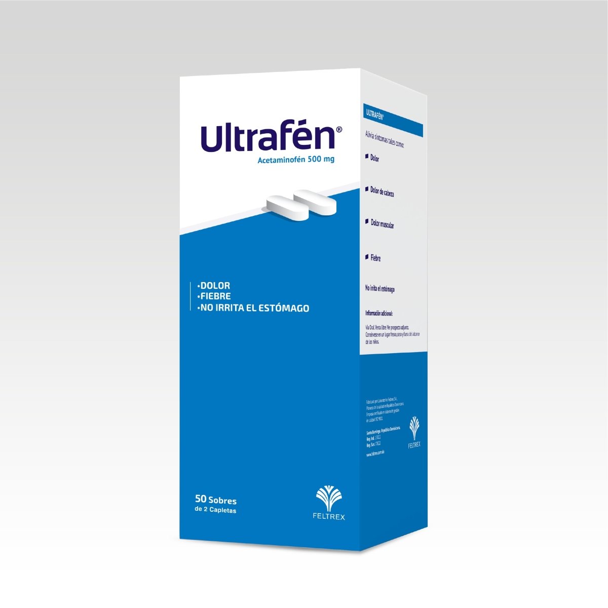 ULTRAFEN ULT. 500MG X 12 CAPLE FT142 - SUPERMIX