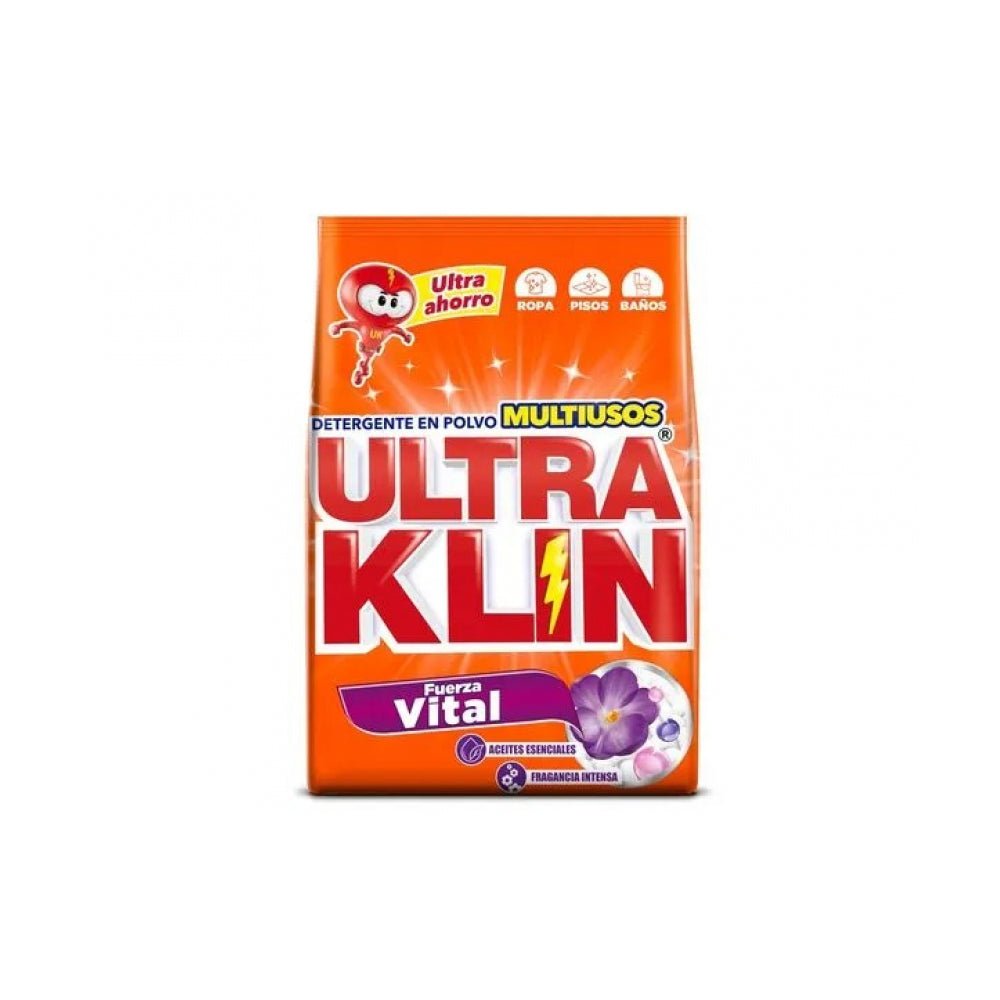 ULTRAKLIN FUERZA VITAL DET. EN POLVO MULTIUSOS 400 - SUPERMIX