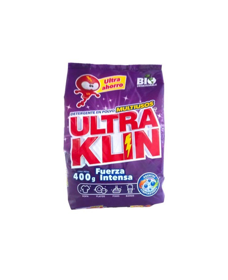ULTRAKLIN TOQUE SUAVIZANTE DET. EN POLVO MULTIUSOS 400 - SUPERMIX