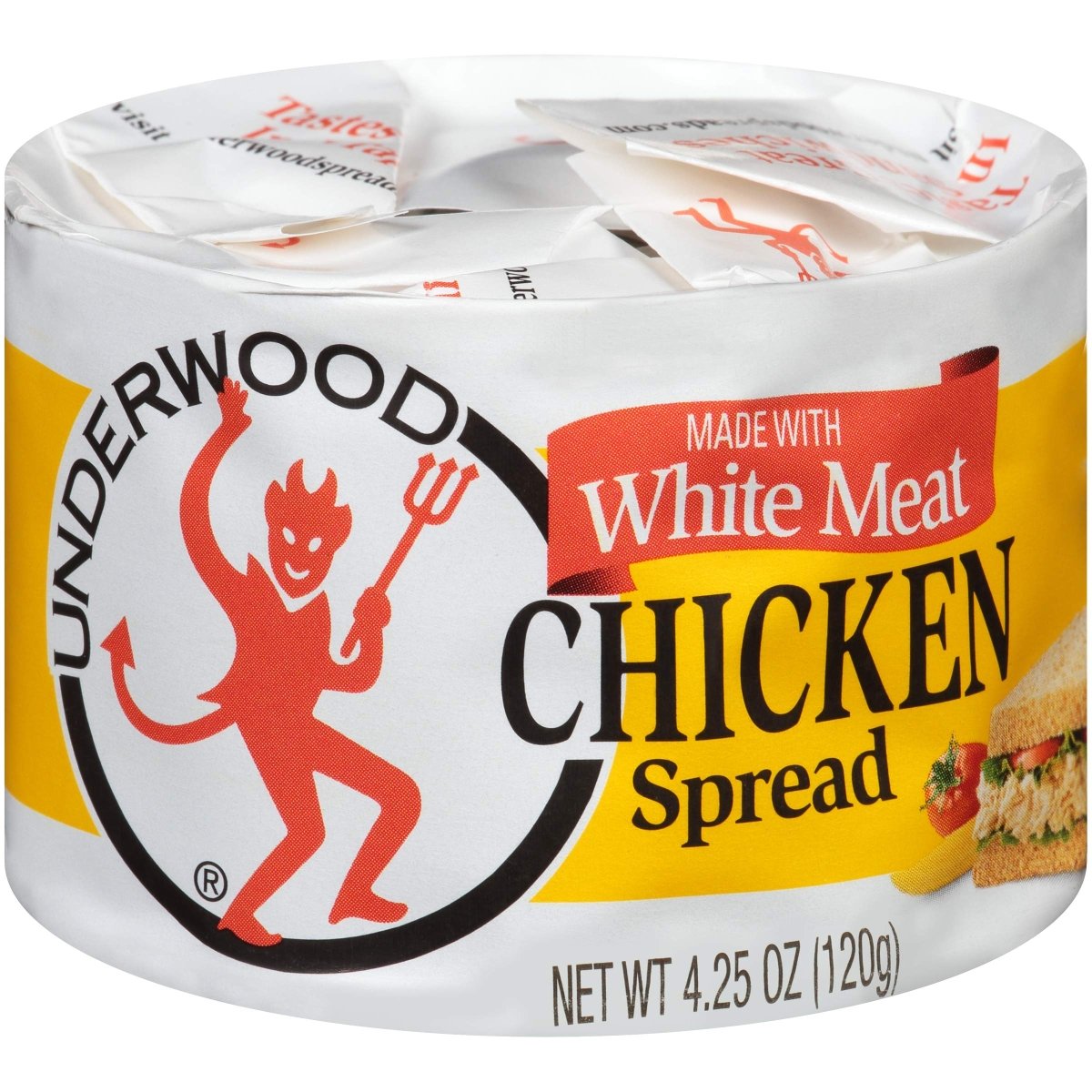 UNDERWOOD CHICKEN SPREAD 4.25 OZ - SUPERMIX