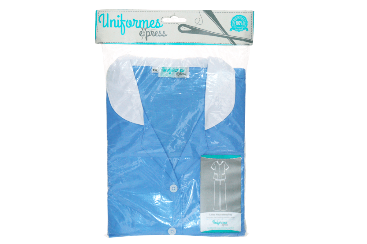 UNIFORMES EXPRESS HK PANTALON AZUL/BLANCO XXL - SUPERMIX