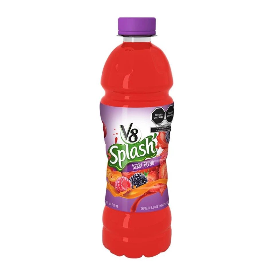 V8 SPLASH BERRY BLEND PET 24/500 ML - SUPERMIX