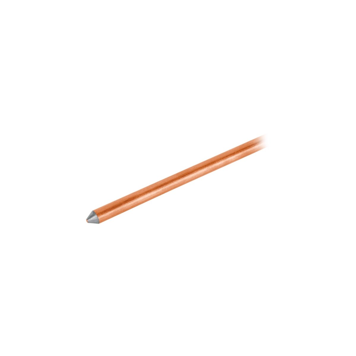 VARILLA DE TIERRA 1/2" de 1.5 M RECUBIERTA DE COBRE - SUPERMIX