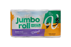 VELVET PLUS PAPEL HIGIENICO 28MTS 4/12 - SUPERMIX