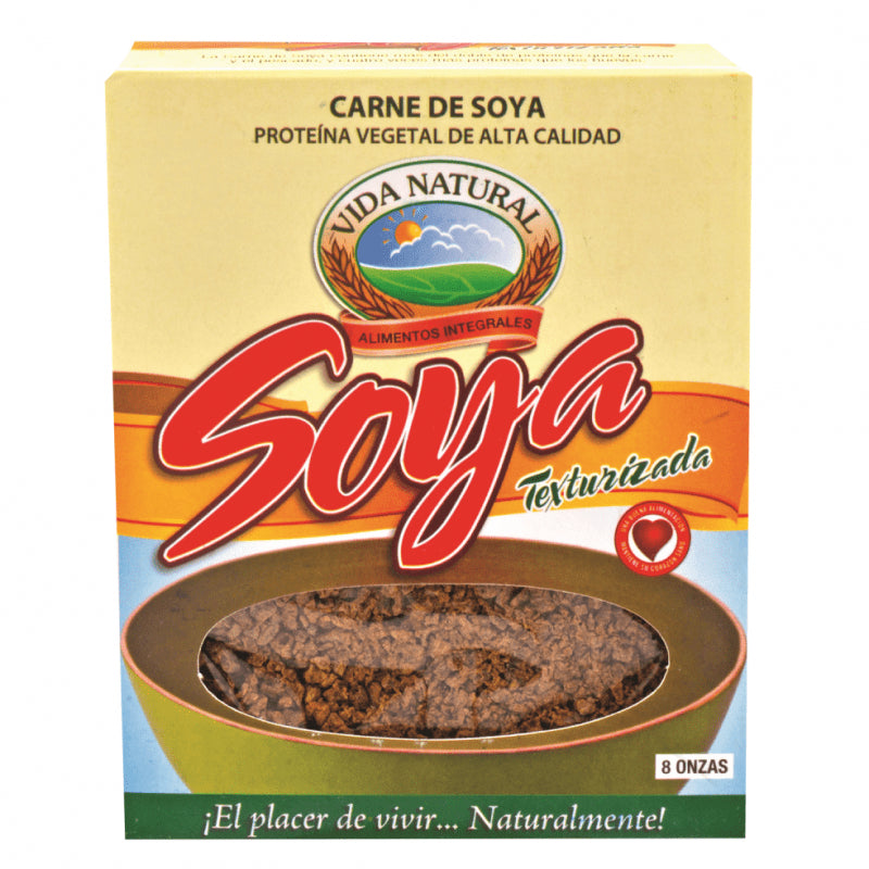 VIDA NATURAL SOYA TEXT. MOLIDA CAR. 8 ONZ - SUPERMIX