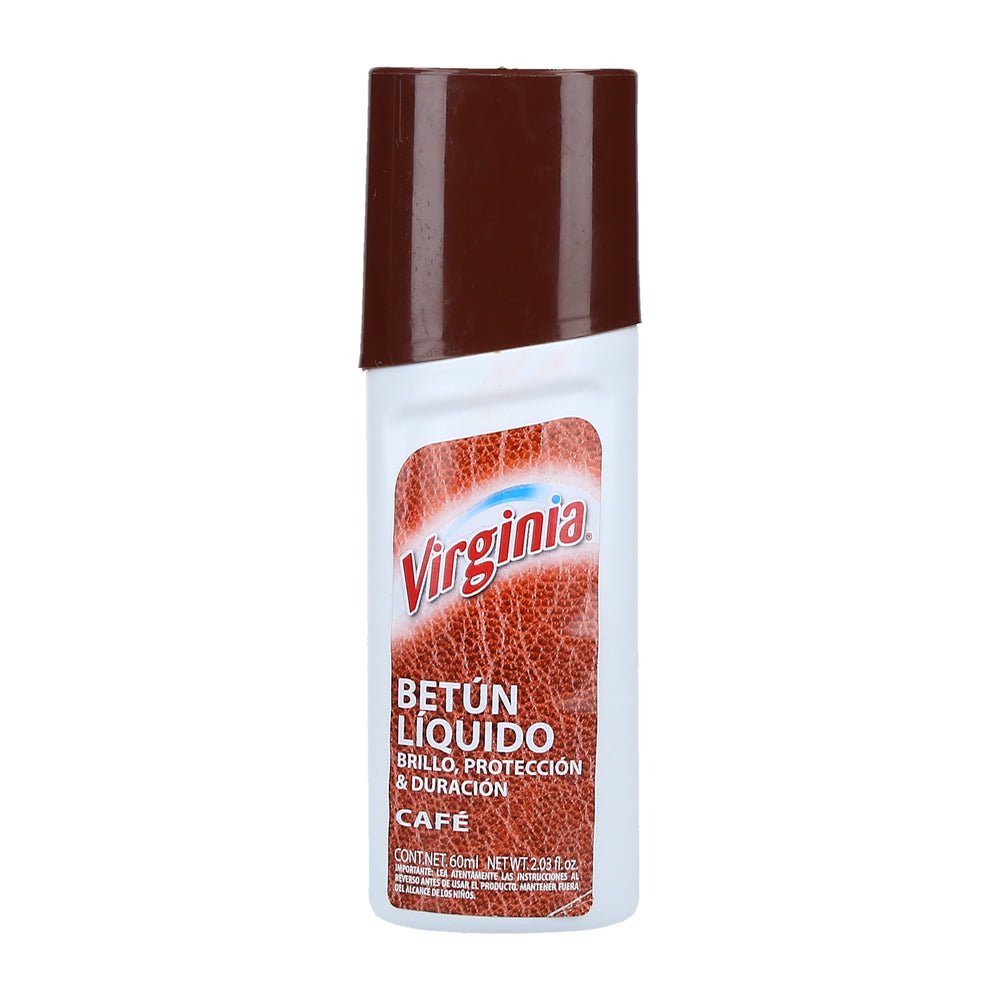 VIRGINIA BETUN LIQUIDO MARRON LIMPIADOR DE ZAPATO - SUPERMIX