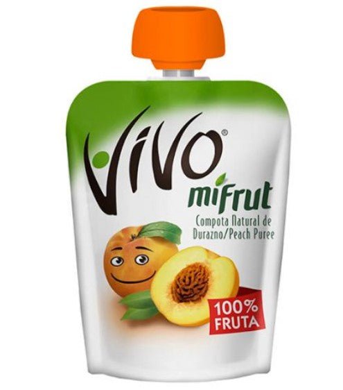 VIVO COMPOTA MIFRUIT DURAZNO 90 GR - SUPERMIX