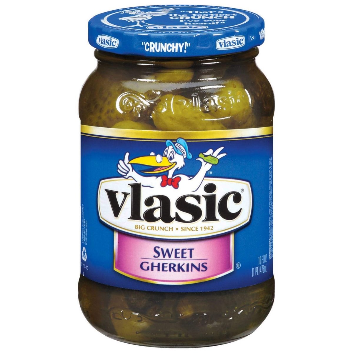 VLASIC SWEET GHERKINS 16 OZ - SUPERMIX