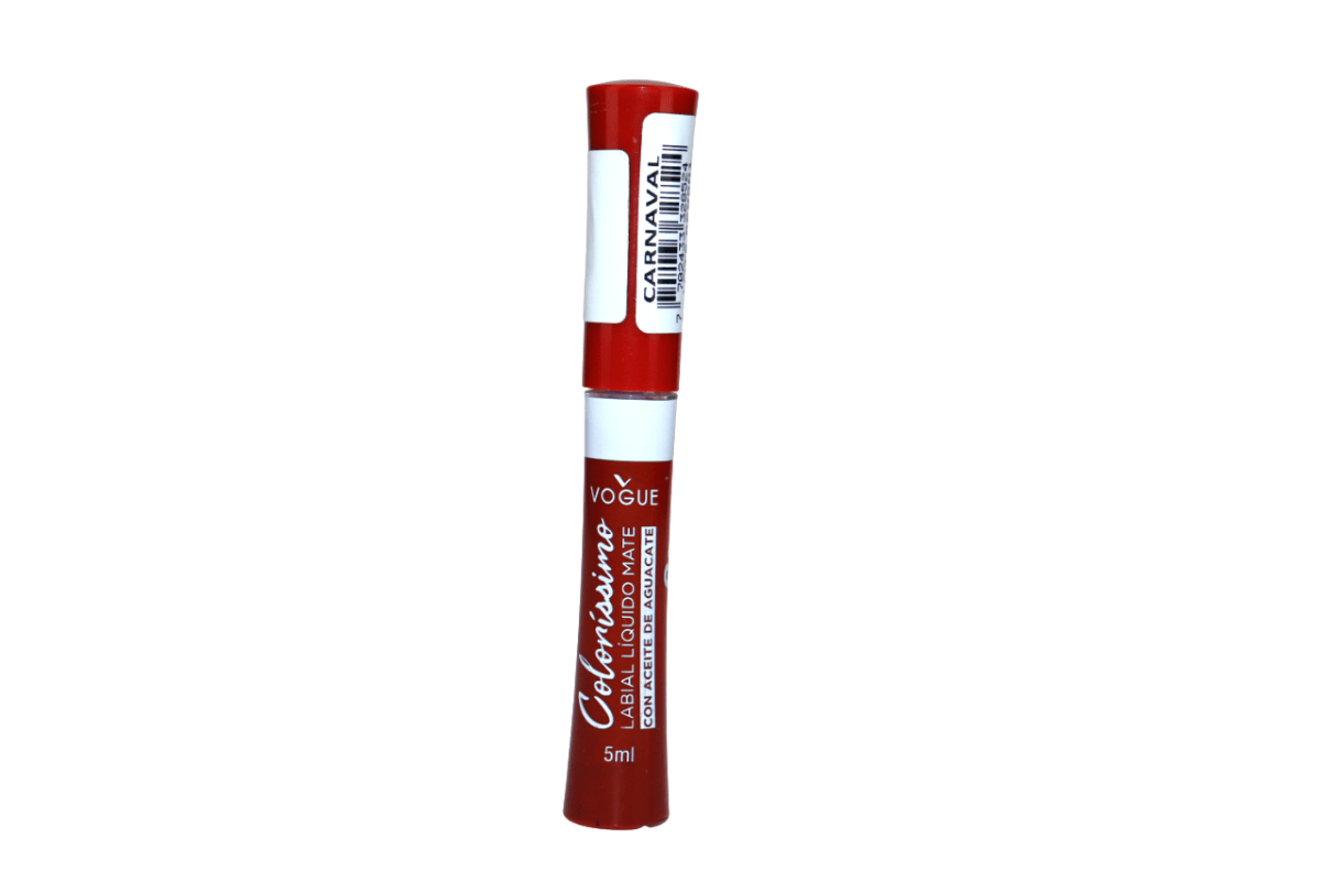 VOGUE LABIAL LIQ COLORISSIMO MATE CARNAVAL - SUPERMIX