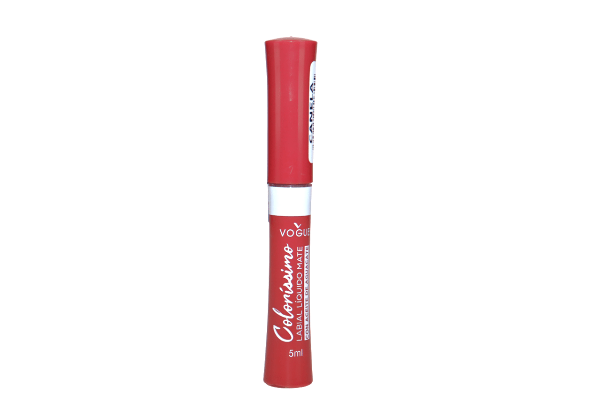 VOGUE LABIAL LIQ COLORISSIMO MATE NUDE CANELA - SUPERMIX