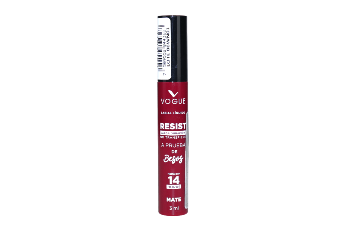 VOGUE LABIAL LIQ RESIST VALIENTE - SUPERMIX