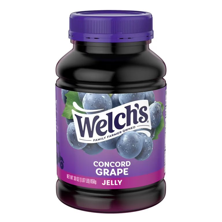 WELCH'S CONCORD GRAPE JELLY 12/30 OZ - SUPERMIX