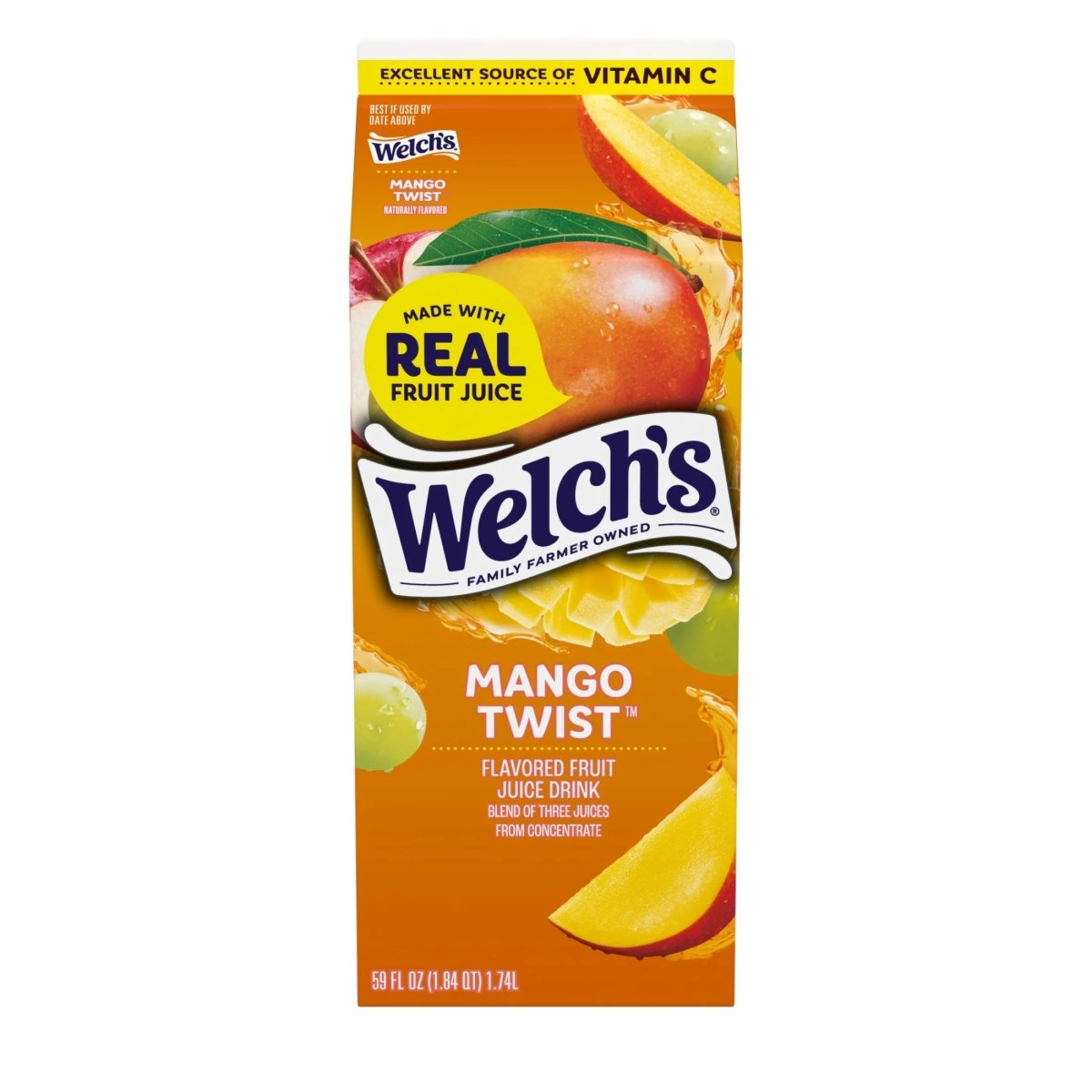 WELCH'S JUGO SABOR MANGO TWIST 8/59 OZ - SUPERMIX