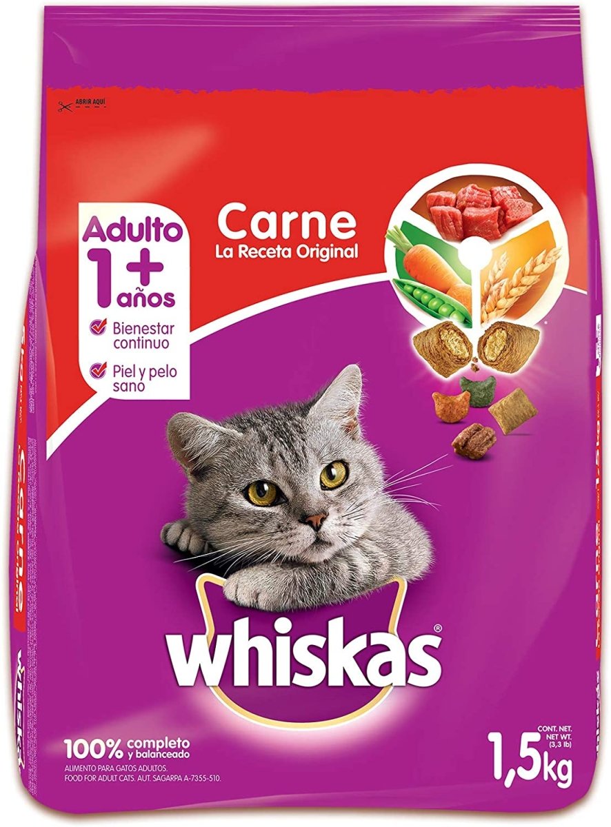WHISKAS LA RECETA ORIGINAL 12/1.5 KG. - SUPERMIX