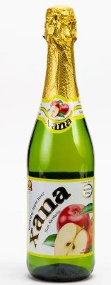 XANA SIDRA SIN ALCOCOL SPARKLING DE MANZANA 750 ML - 5663 - SUPERMIX