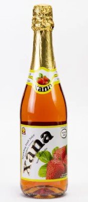XANA SIDRA SIN ALCOHOL SPARKLING DE FRESA 750 ML - 779 - SUPERMIX