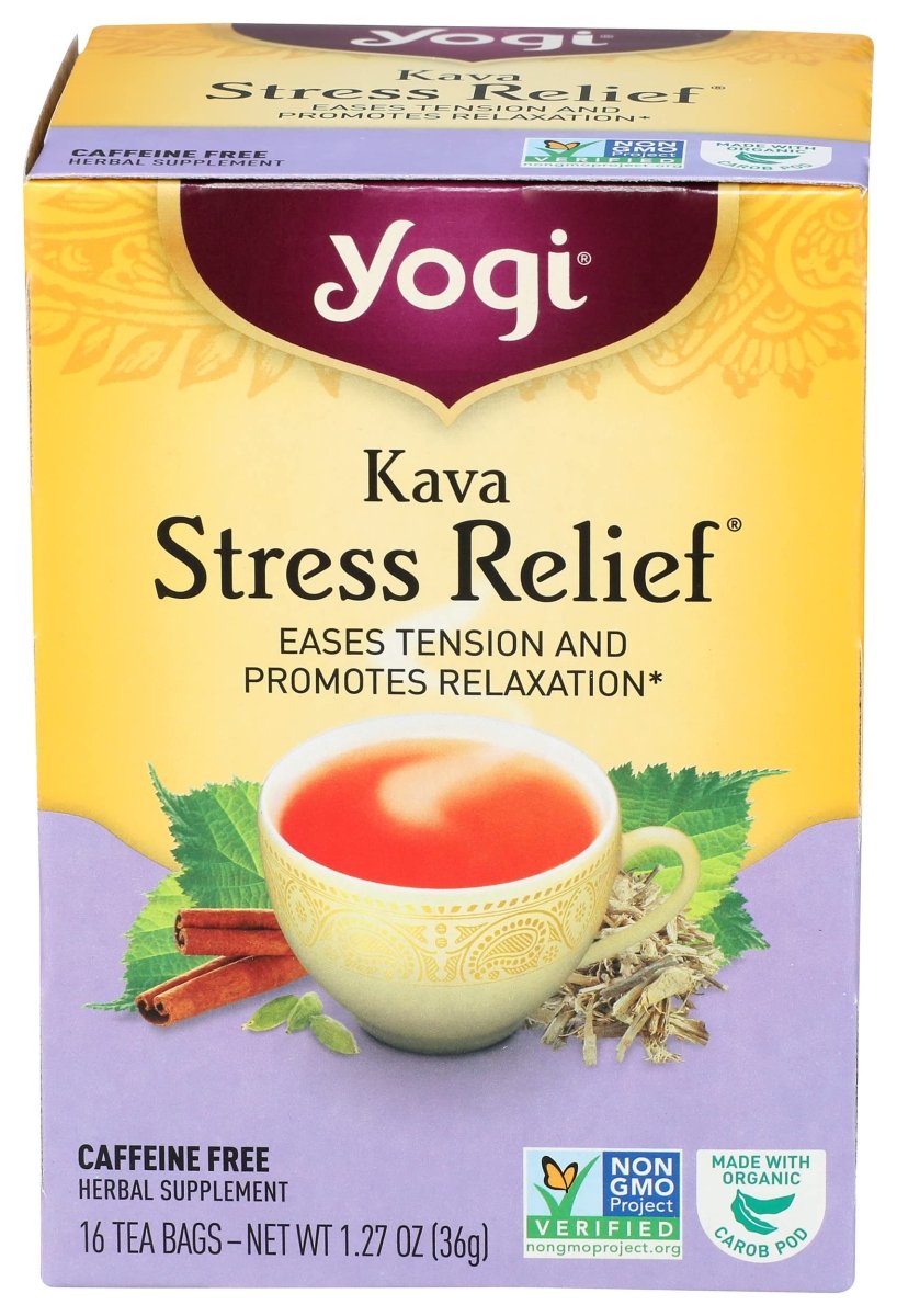 YOGI TEA KAVA STRESS RELIEF 16 BAG - SUPERMIX