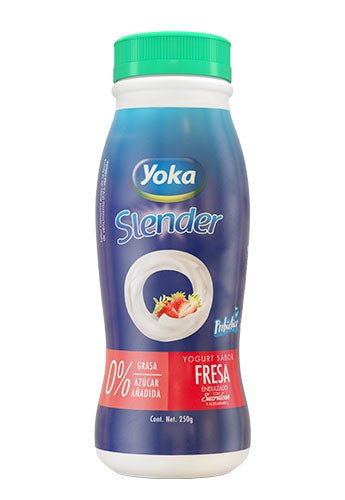 YOKA BEBIBLE SLENDER FRESA 8 OZ - SUPERMIX