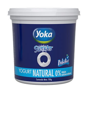 YOKA NATURAL SLENDER 0%700 G TARRO - SUPERMIX