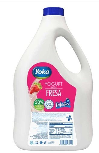 YOKA YOGURT BEBIBLE FRESA 0% 1 GL - SUPERMIX