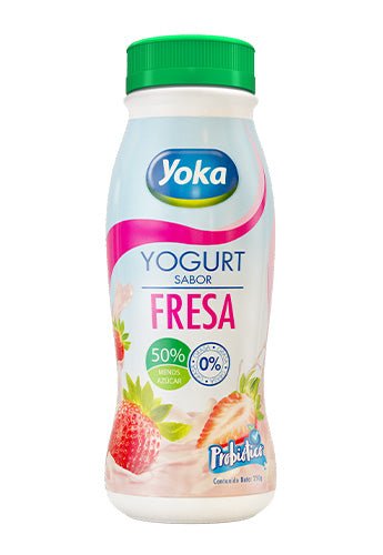 YOKA YOGURT BEBIBLE FRESA 0% 8 OZ - SUPERMIX
