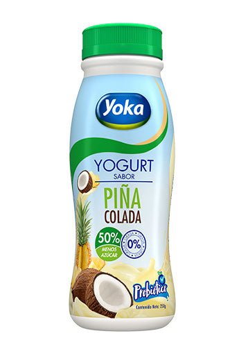 YOKA YOGURT BEBIBLE PIÑA COLADA 8 OZ - SUPERMIX