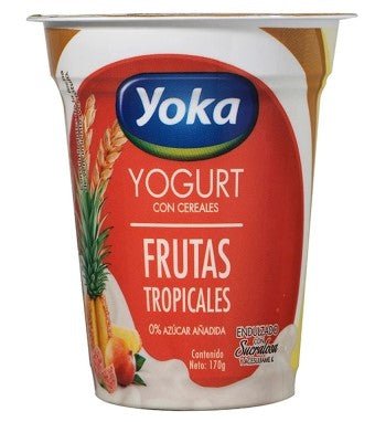 YOKA YOGURT CON CEREALES FRUT 6 OZ - SUPERMIX